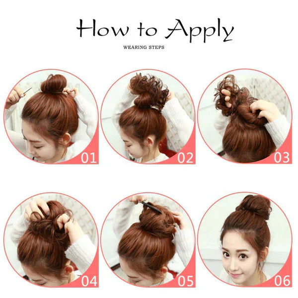Buy 1 Get 1 Free - Messy Hair Bun ( Juda ) Pack of 2