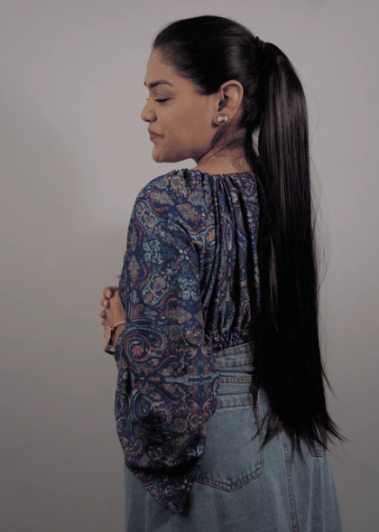 Long Straight Claw Clip On Ponytail Hair Extensions - 34Inch