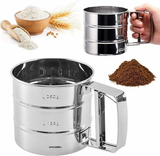 Stainless Steel Mesh Flour Sifter